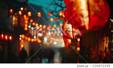 Lunar Fest Delight: Celebrating Chinese New Year Bliss 110071359