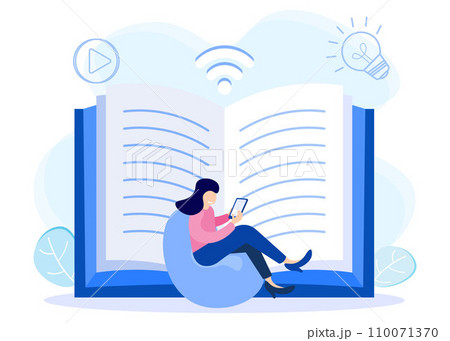 Illustration vector graphic cartoon character of award 110071370