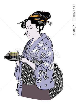 茶汲み女カラ−02 茶汲み女カラ−02 110071412