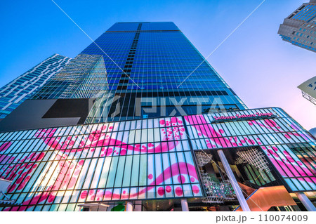 日本の東京都市景観 誕生した渋谷サクラステージやビル群など＝令和5年12月23日 110074009