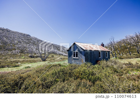 Whites River Hut in Kosciuszko National Park in Australia 110074613