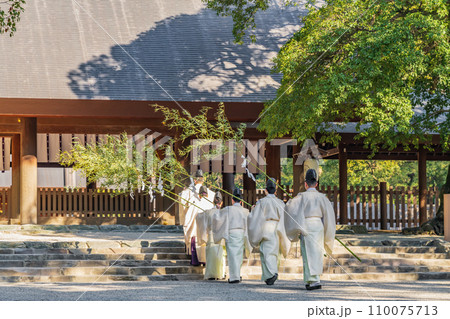 熱田神宮、年末恒例の御煤納神事〈愛知県名古屋市〉 110075713