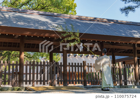 熱田神宮、年末恒例の御煤納神事〈愛知県名古屋市〉 熱田神宮、年末恒例の御煤納神事〈愛知県名古屋市〉 110075724