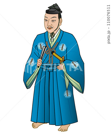 戦国武将の素襖姿 110076511
