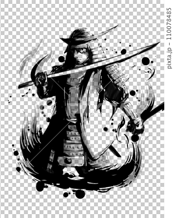 武人画 伊達政宗 こうじょう雅之 直筆原画武士 フレーム付き 武人画