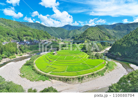 【あらぎ島】 和歌山県有田郡有田川町清水 110080704