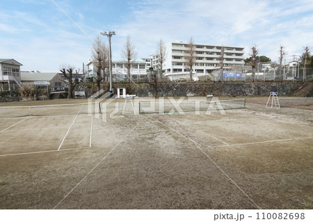 福岡県立ありあけ新世高等学校の校庭 110082698