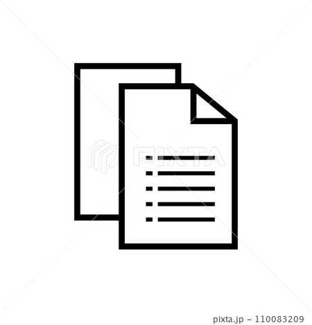 file or document icon 110083209