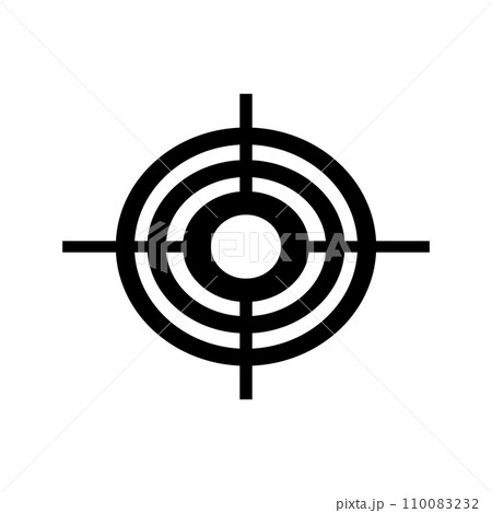 gun target icon gun target icon 110083232