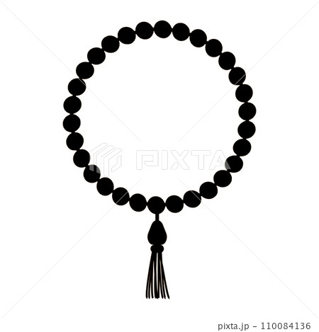 prayer beads icon prayer beads icon 110084136