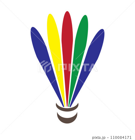 shuttlecock badminton  icon 110084171