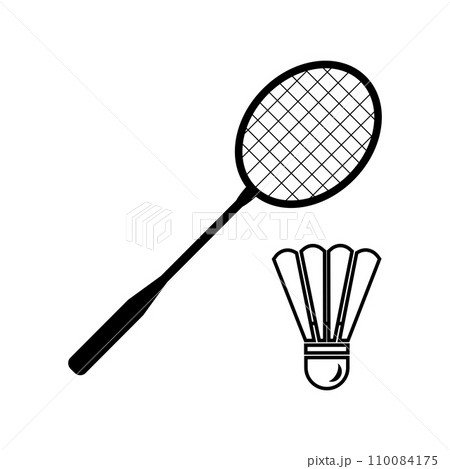 badminton racket icon badminton racket icon 110084175