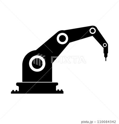 industrial robot icon 110084342