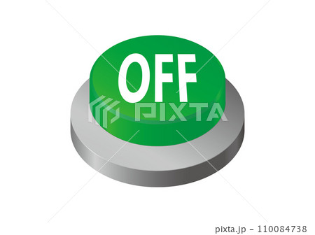 ボタンスイッチ：GREEN-OFF 110084738
