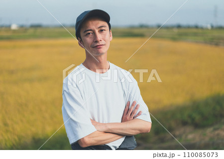 rice farming rice farming 110085073