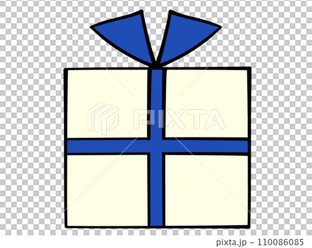 プレゼントボックスのイラスト素材 110086085