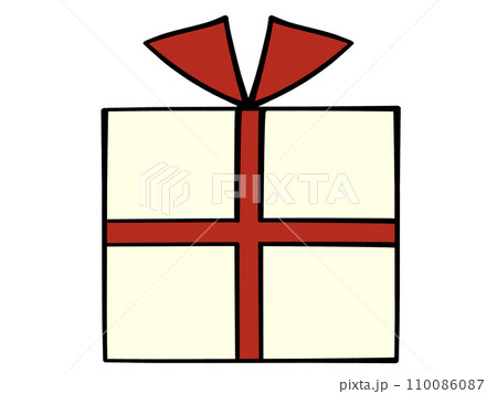 プレゼントボックスのイラスト素材 110086087