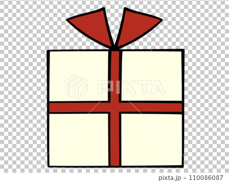 プレゼントボックスのイラスト素材 110086087