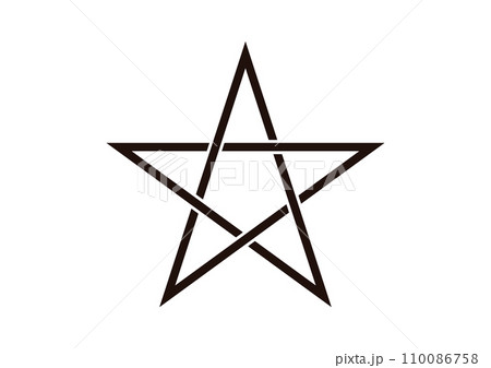 安倍晴明桔梗　五芒星 110086758