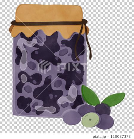 Blueberry jam drawing 110087378
