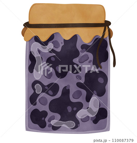 Blueberry jam drawing 110087379