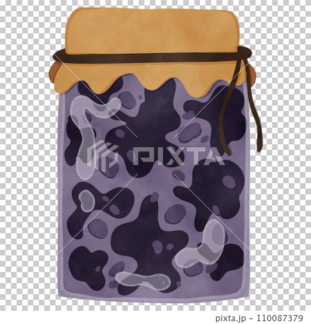 Blueberry jam drawing 110087379