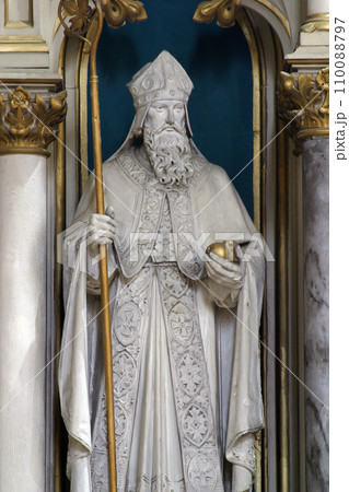 Saint Nicholas, altar of St. Peter and Paul in Zagreb cathedral Saint Nicholas, altar of St. Peter and Paul in Zagreb cathedral 110088797