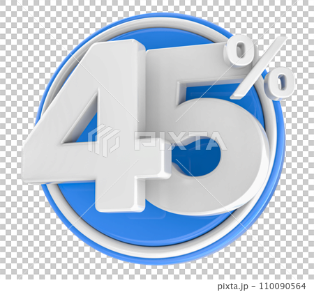 sale in the form of percent label 3d sale in the form of percent label 3d 110090564