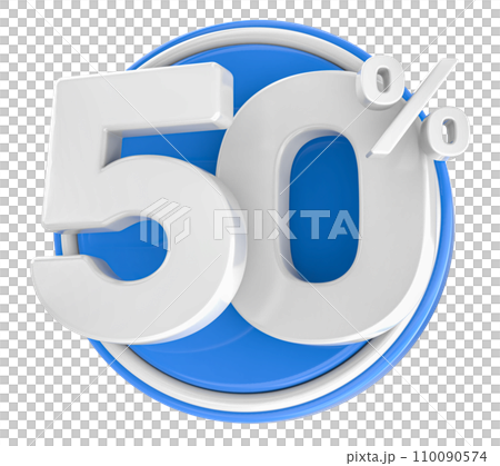 sale in the form of percent label 3d 110090574