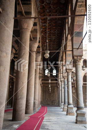 エジプトカイロにあるムハンマドアリーモスクのとても美しい風景 110092600
