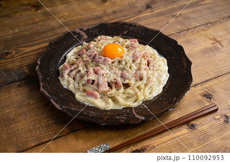 カルボナーラうどん 110092953