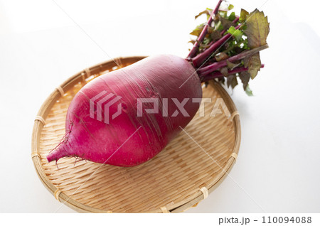 新鮮な野菜 紅くるり大根 新鮮な野菜 紅くるり大根 110094088