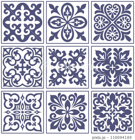 スペインタイルデザイン 110094189