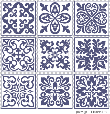 スペインタイルデザイン 110094189