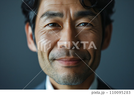 かっこいいビジネスマン男性　AI画像 110095283