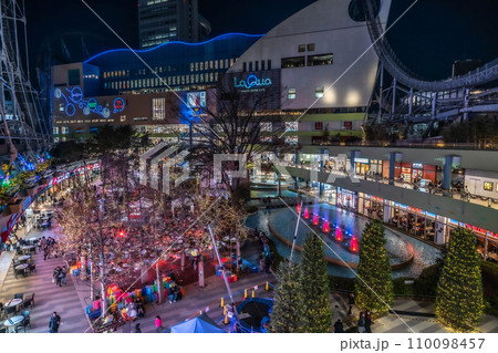 東京ドームシティ ラクーア ウィンターイルミネーション 110098457