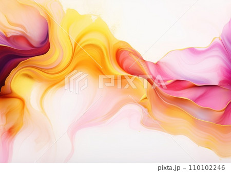 abstract color splash isolated on white background 110102246