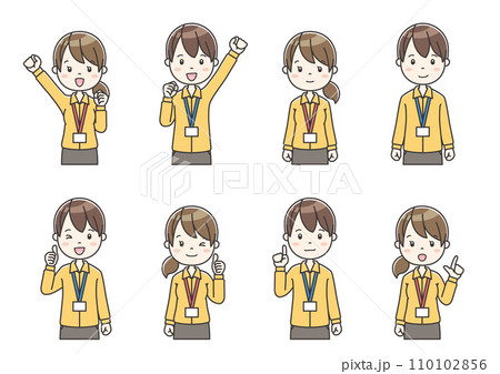 職業別人物イラスト14　Clip art of person by occupation 110102856