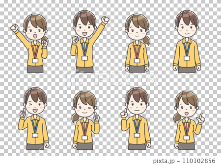 職業別人物イラスト14　Clip art of person by occupation 110102856