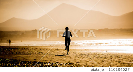 Woman on the beach Woman on the beach 110104027