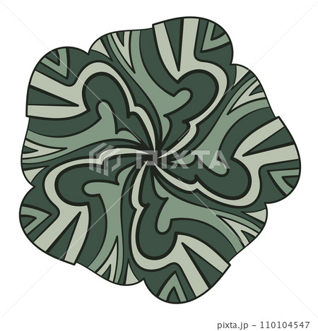 Abstract ornament. Coloful vector illustration. Mandala design. 110104547