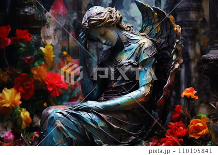 Monument to a mourning angel 110105841