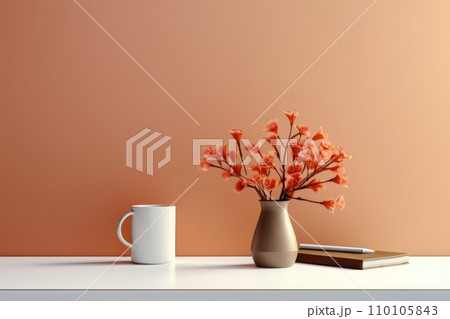 Minimalist office desk 110105843