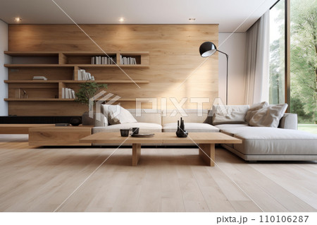 Modern home interior with Scandinavian design,...のイラスト素材 [110106287] - PIXTA