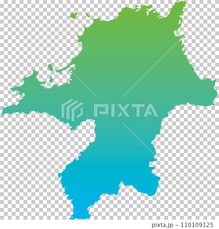 Fukuoka prefecture tourism map icon 110109125