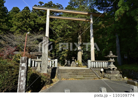 赤城山南麓の赤城神社（三夜沢）の鳥居 110109774