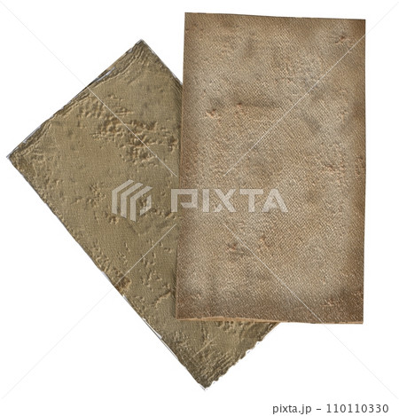 Old Papers isolated on white background 110110330