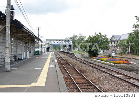 美瑛駅　JR美瑛駅　びえい　F37　富良野線　JR富良野線 110110831