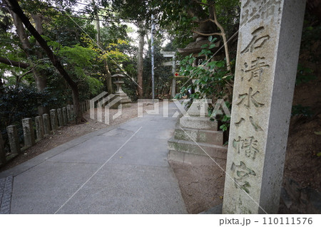 やはたのはちまんさん、八幡宮、秋の石清水八幡宮、御神徳、散歩、 110111576