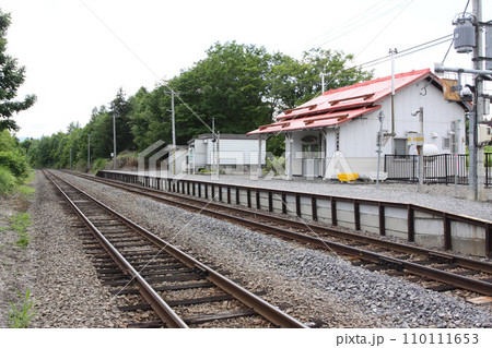 美馬牛駅　JR美馬牛駅　びばうし　F38　富良野線　JR富良野線 110111653